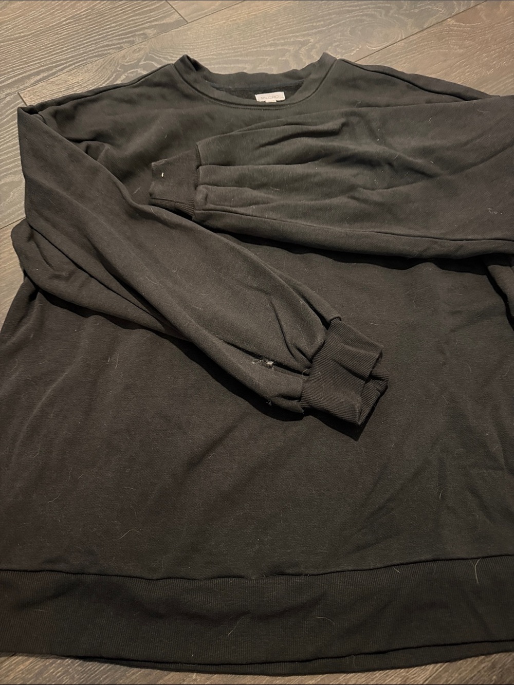 Anthropologie (Pilcro) Black Crewneck Sweatshirt